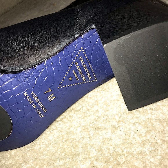 Black boot booties made in Italy size 7 - Picture 5 of 5